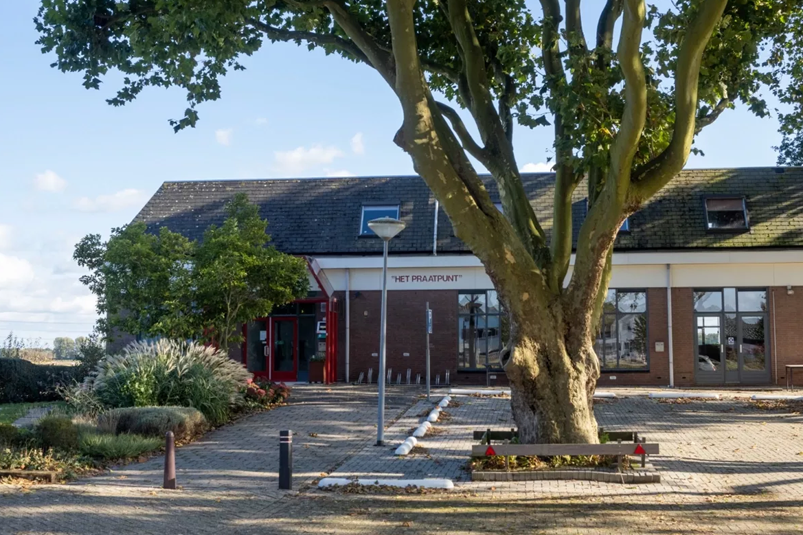 Het Praatpunt: locatie informatiebijeenkomst in Abbenes