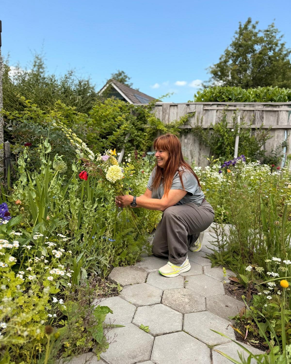 Foto Danielle en haar succesvolle groenadoptie 2