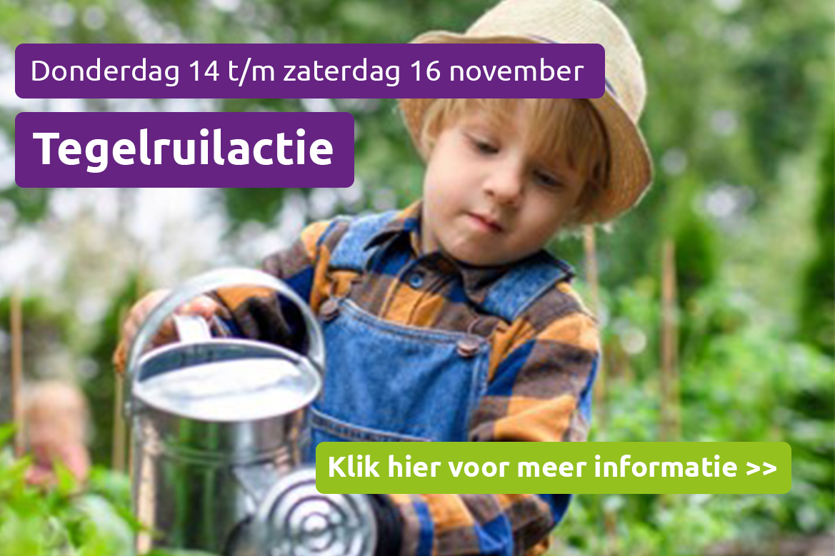 Button naar de informatie over de tegelruilactie van donderdag 14 tot en met zaterdag 16 november