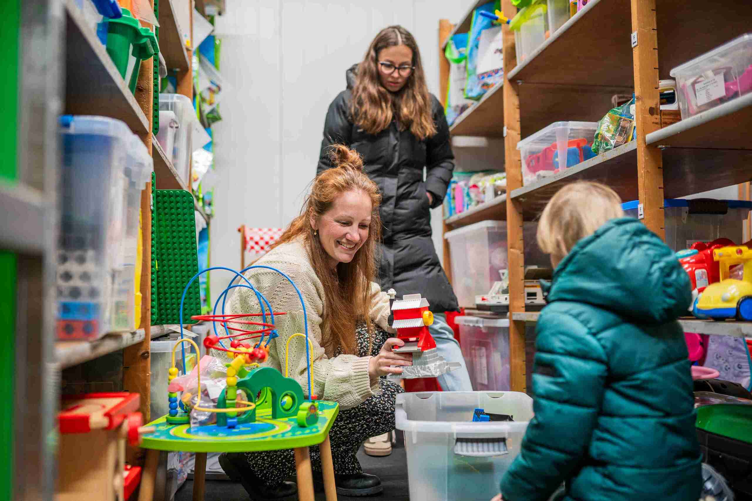 Sint sfeerbeeld Speelgoedbeurs