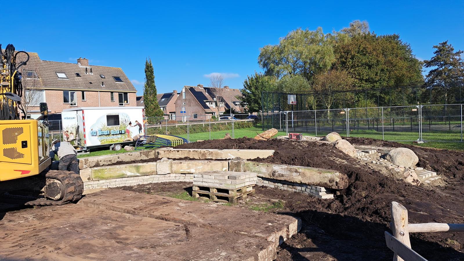 foto van de renovatie aan de van alcmaerlaan